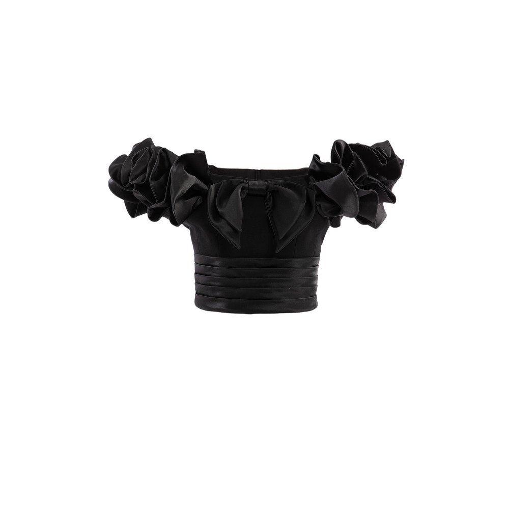 SAIID KOBEISY Ruffled Corset